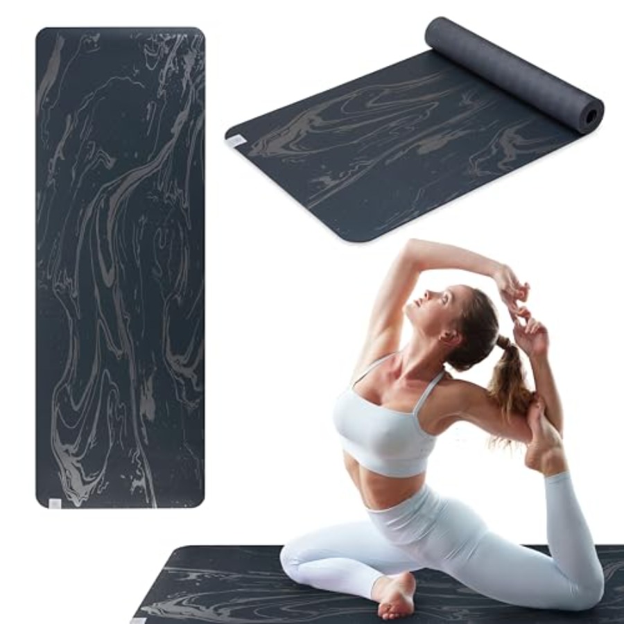 Pilates Yoga Hot - Dry-Grip Yoga Mat - 5mm Thick