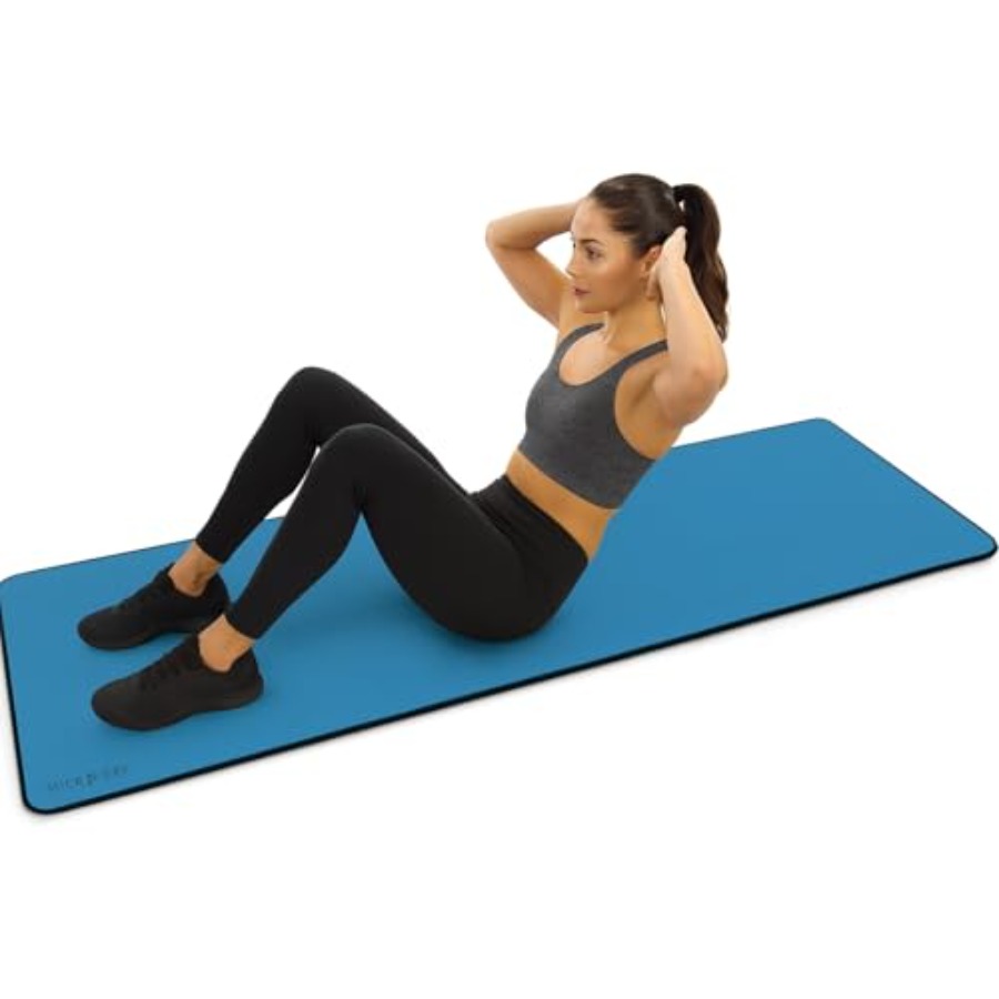 Pilates Yoga Hiit - Multi-Purpose Fitness Mat, Cushioned and Non-Slip