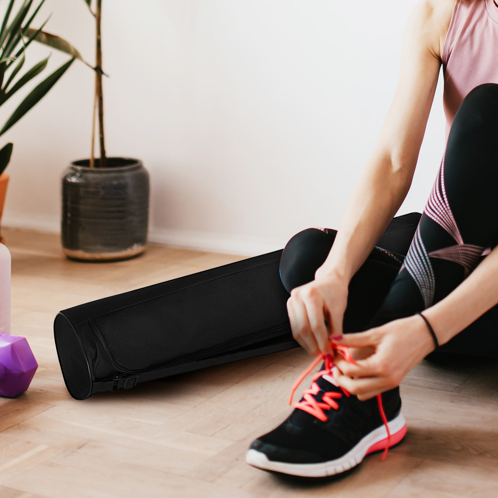 Pilates Yoga Oxford - Yoga Large Capacity Oxford Fabric Moisture