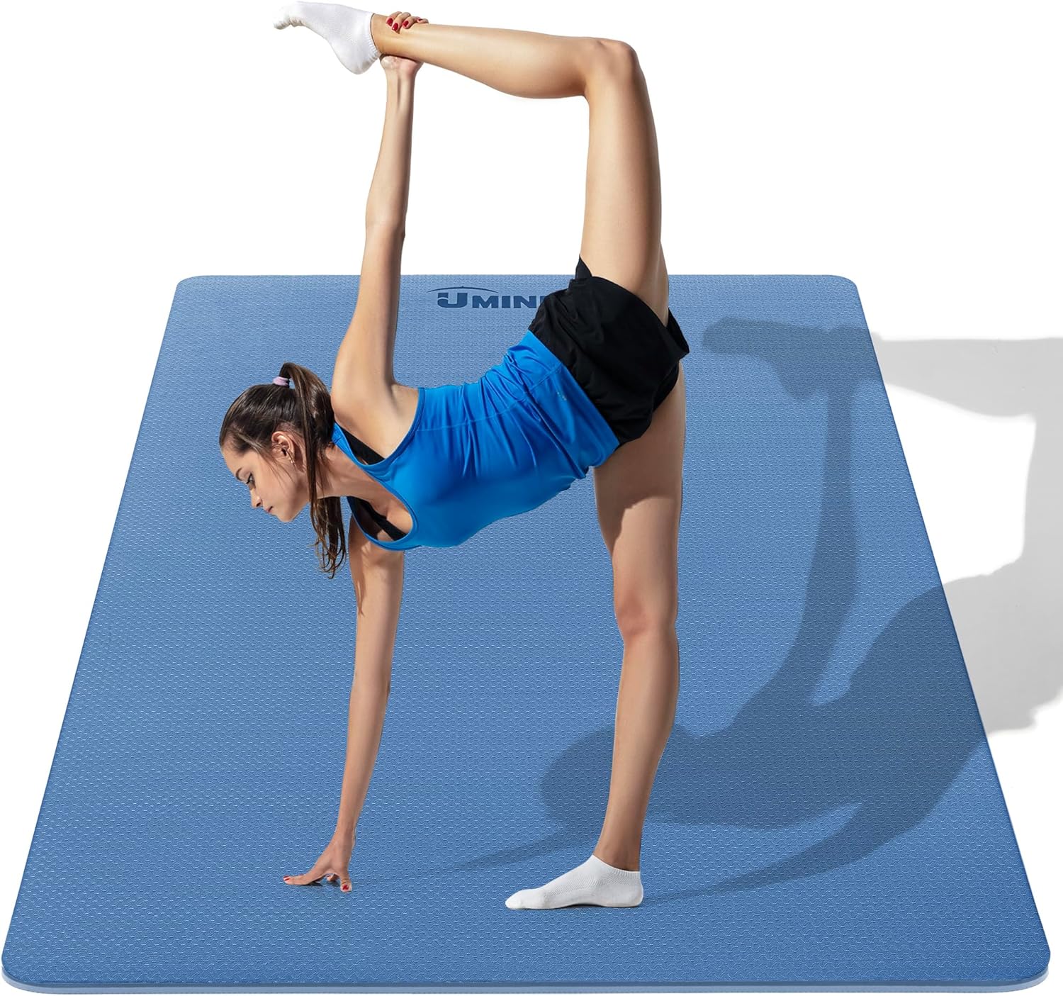 Pilates Yoga Mat Thickness - Large Yoga Mat 1/4 & 2/5
