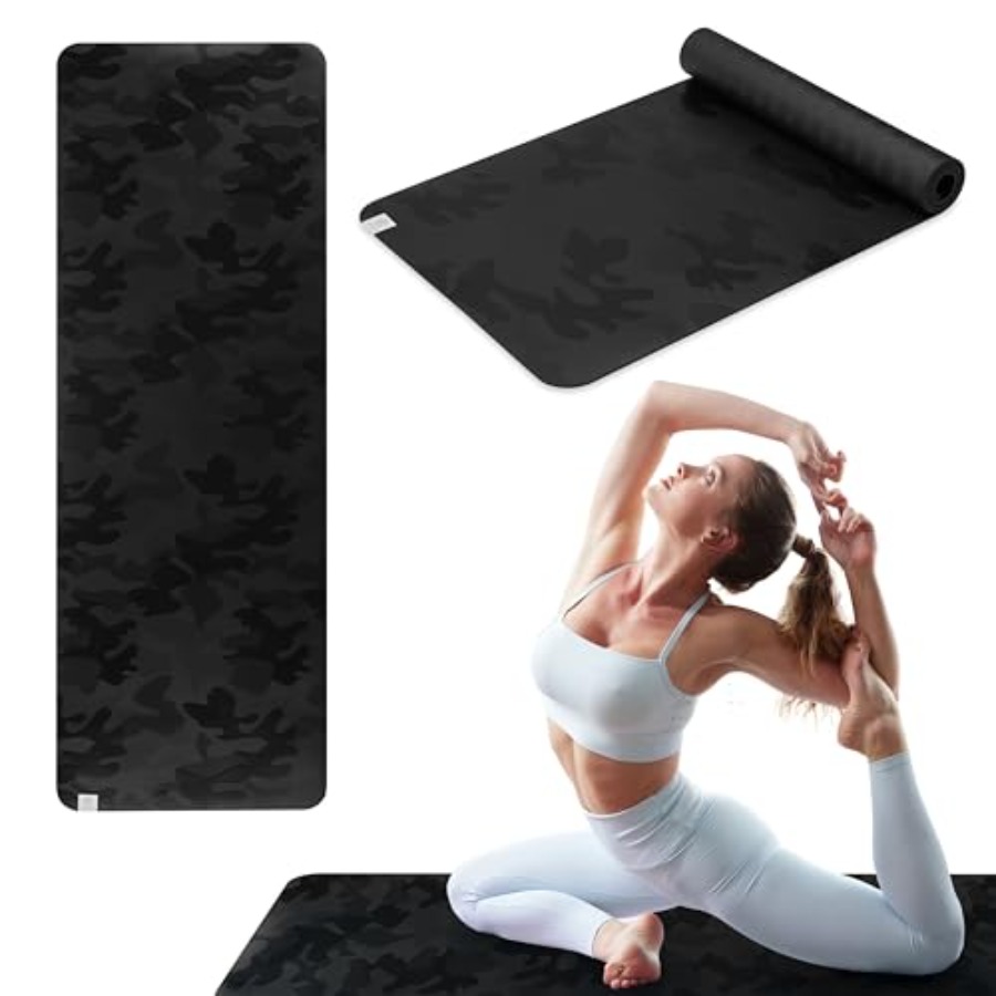 Pilates Yoga Hot - Dry-Grip Yoga Mat - 5mm Thick