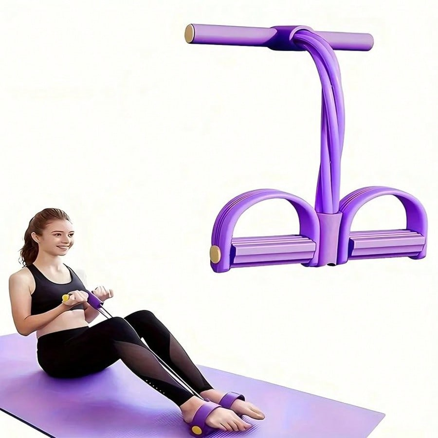 Pilates Yoga Equipment - Abdominal Foot Pedal Puller Sit-Up Assist