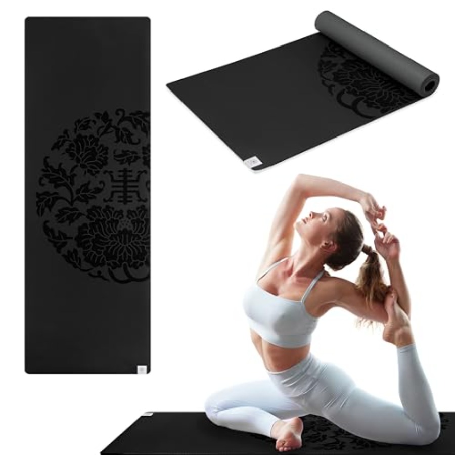 Pilates Yoga Hot - Dry-Grip Yoga Mat - 5mm Thick