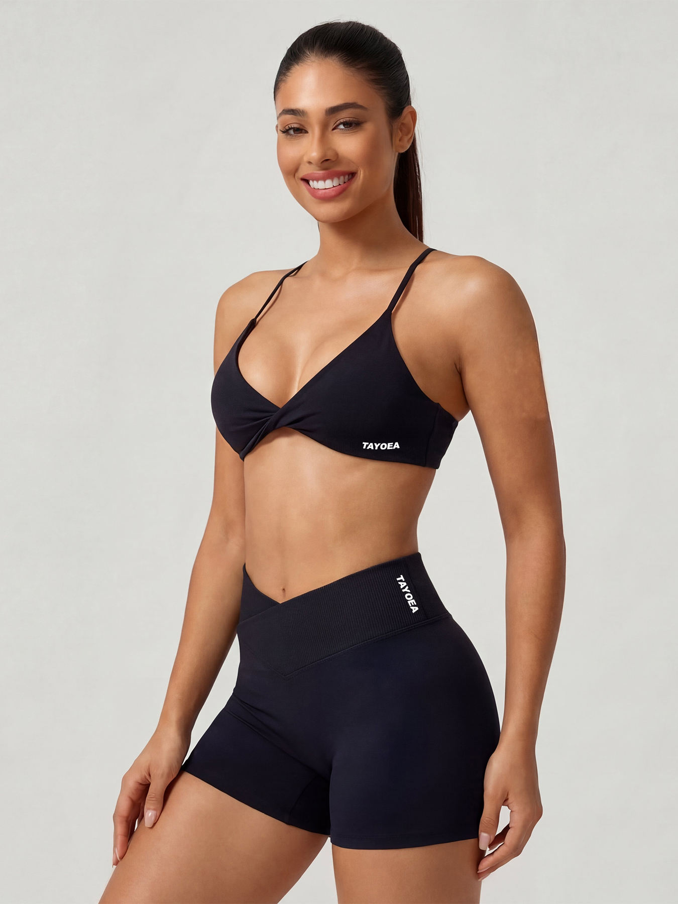 Pilates Yoga Hiit - TAYOEA seamless womens open back sports