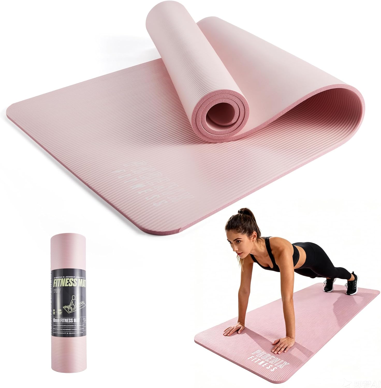 15mm Extra Thick NBR Yoga Mat  - Pilates Yoga Hiit review and price