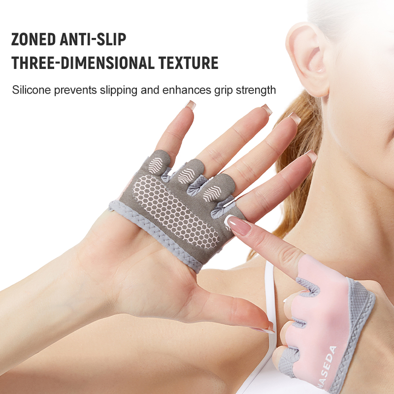Pair of Fitness Fingerless Glo - Pilates & Yoga Knokke review and price