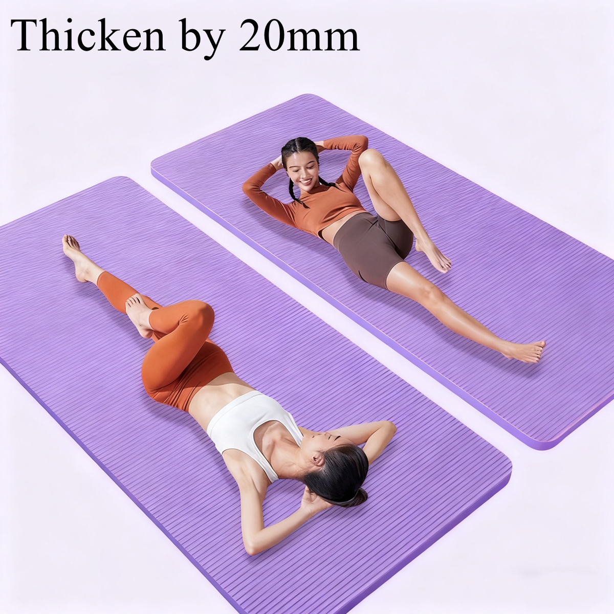 15-20MM Thick 183×60cm Yoga Ma - Pilates Yoga Mat Thickness review and price