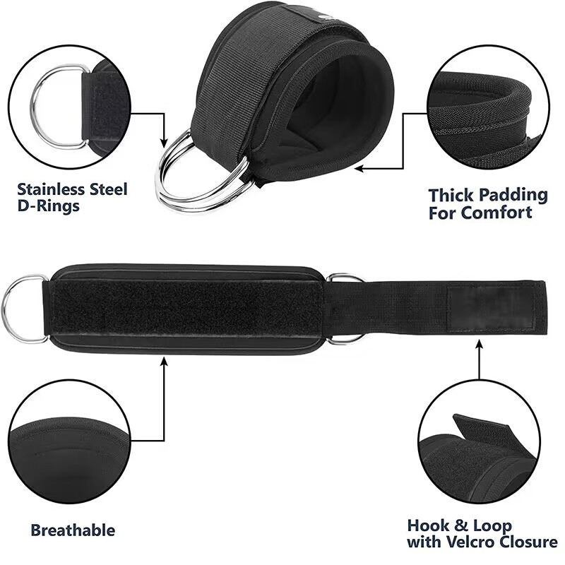 Ankle Straps Resistance Bands  - Pilates Yoga Board review and price