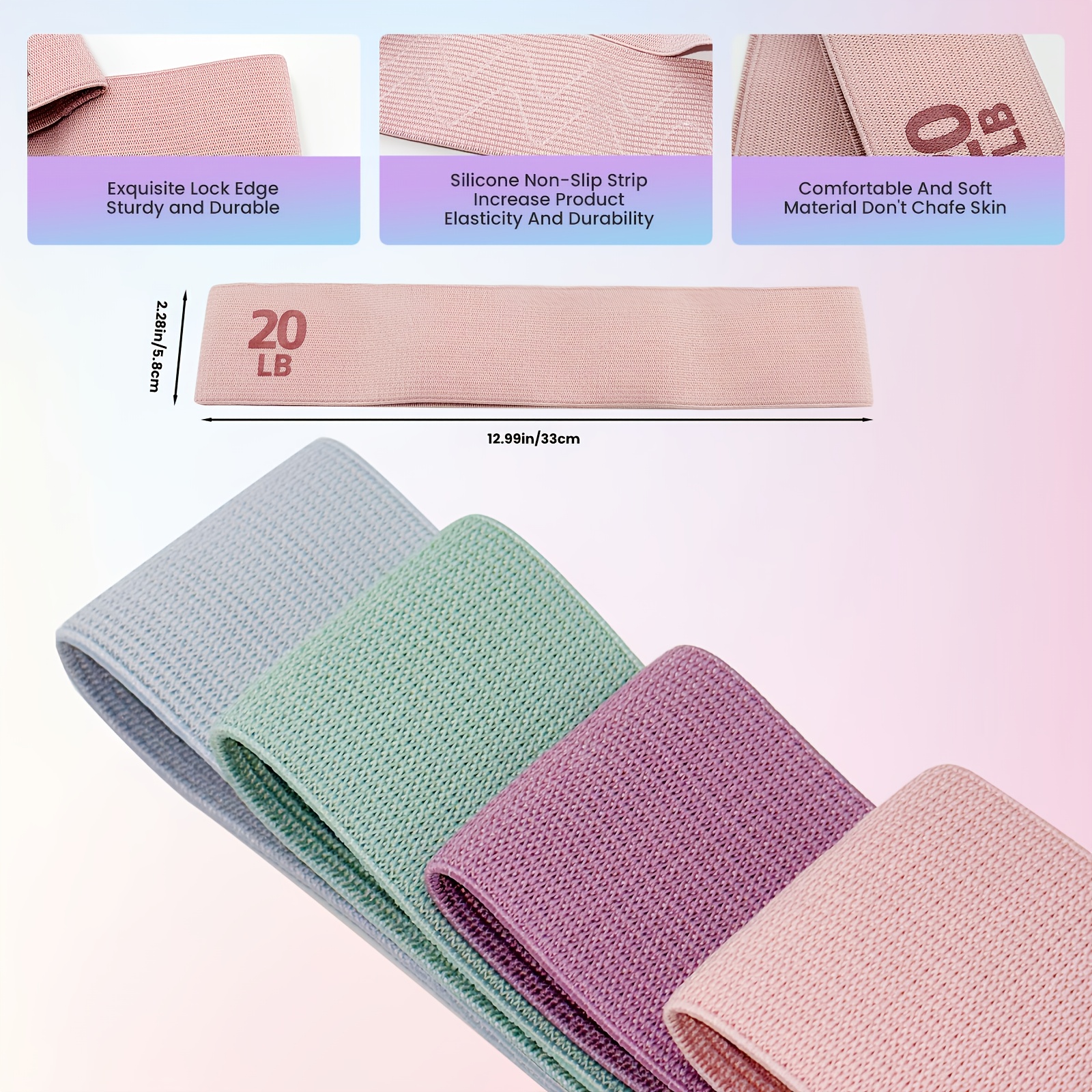 1Pc/4Pcs Fitness Resistance Ba - Pilates Yoga Board review and price