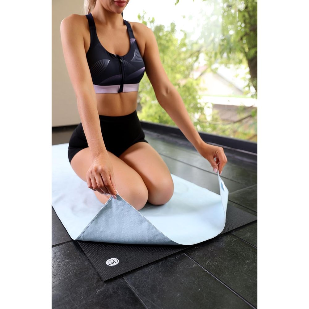 Dual Pack Non-Slip Absorbent Y - Pilates Yoga Hot review and price