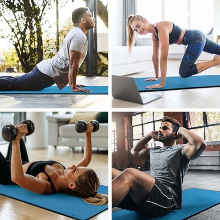 Multi-Purpose Fitness Mat, Cus - Pilates Yoga Hiit review and price