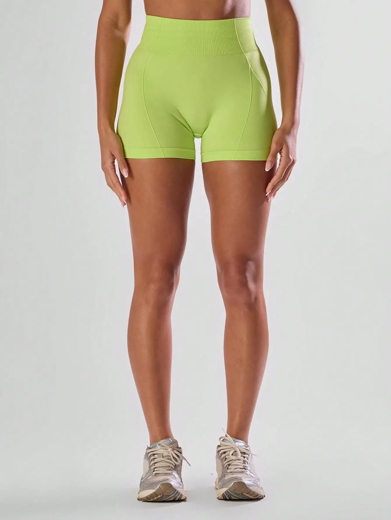 Sport High Waist Mini Shorts A - Pilates Yoga Sport review and price