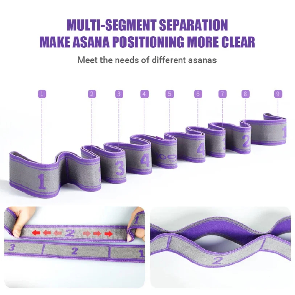 Multi-Section Elastic Yoga Res - Pilates Yoga Board review and price