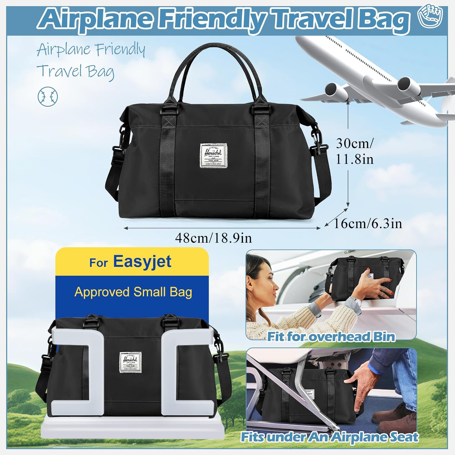 Women's Small Gym Bag, Stylish - Pilates Yoga Oxford review and price