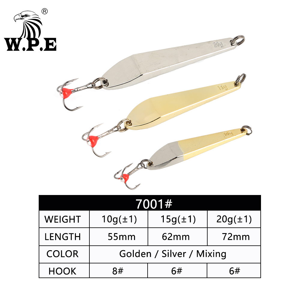 W.P.E Ice Fishing Lure 1pcs 5g - Balance Board Wobble review and price