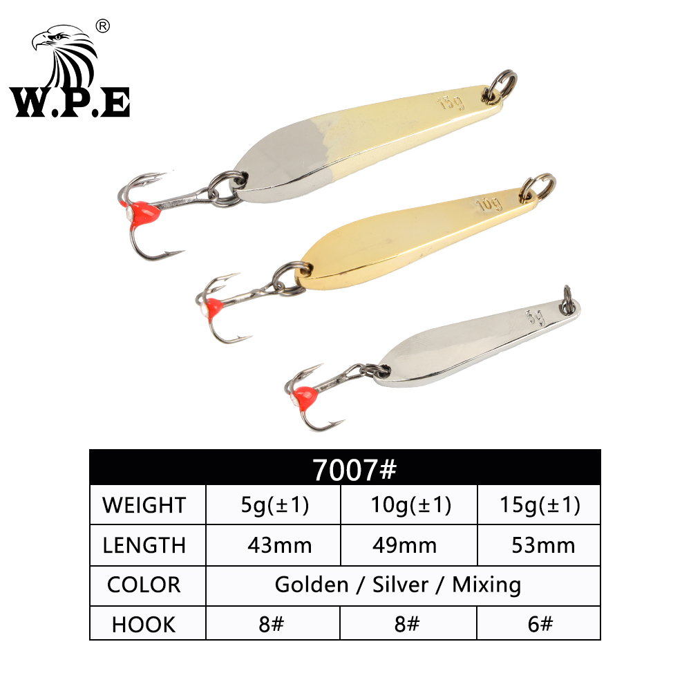 W.P.E Ice Fishing Lure 1pcs 5g - Balance Board Wobble review and price