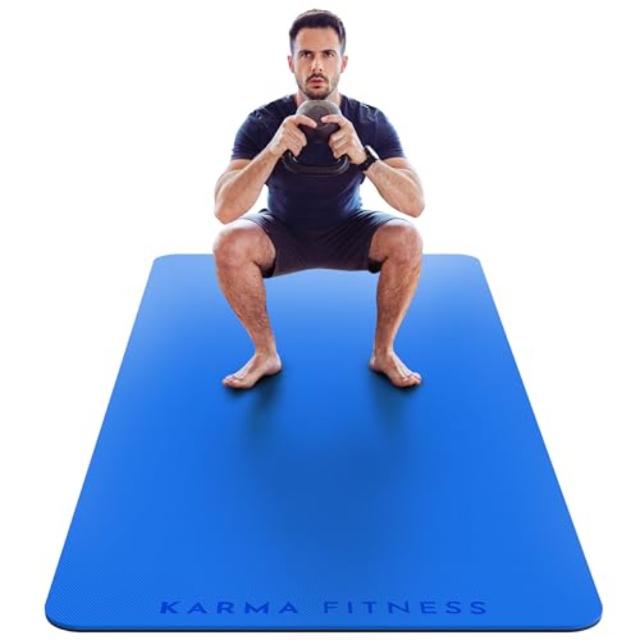 Large Exercise Mat Extra Thick - Pilates Yoga Hiit review and price