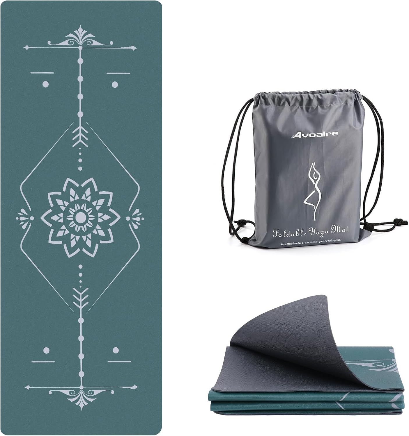 Foldable Yoga Mat Non Slip Exe - Pilates Yoga Hot review and price