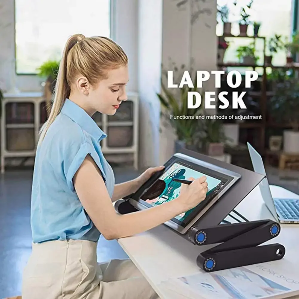 Aluminum Alloy Laptop Table Fo - Inversion Table Fold review and price