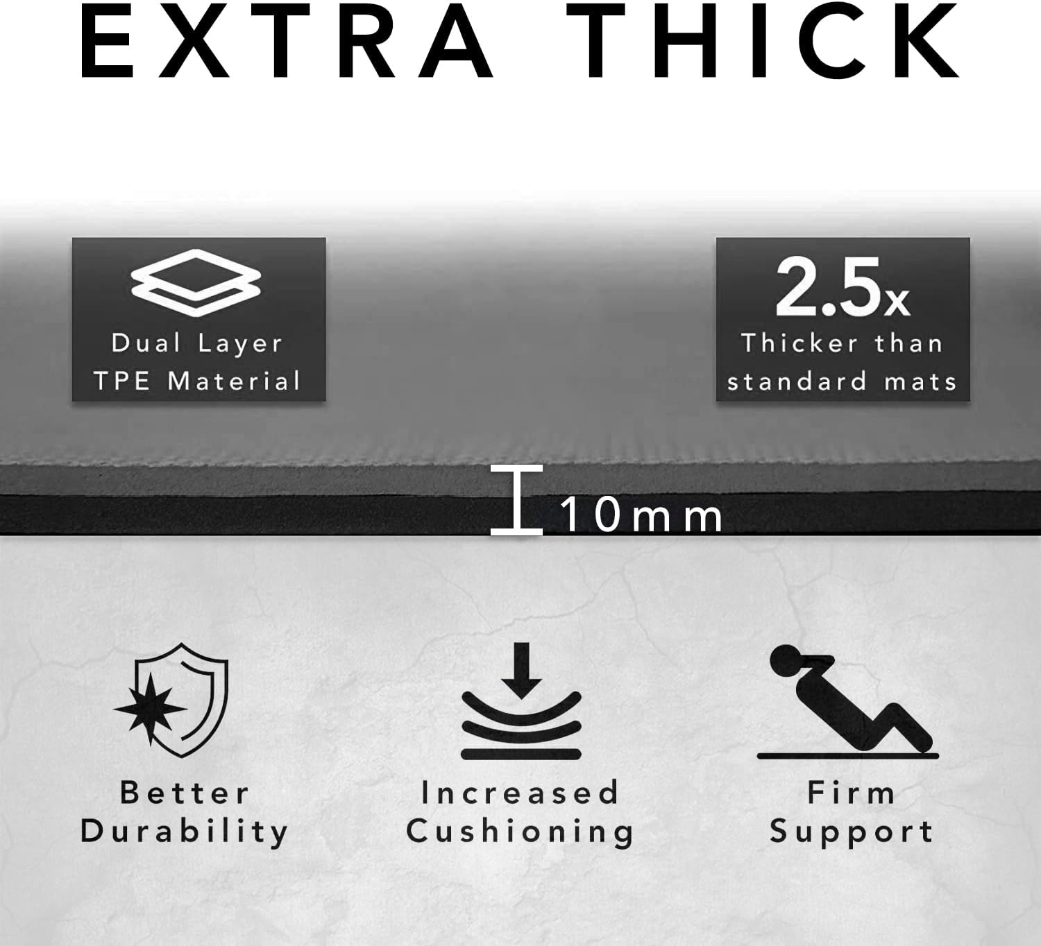 Large Exercise Mat 72x32 Inch  - Pilates Yoga Hiit review and price