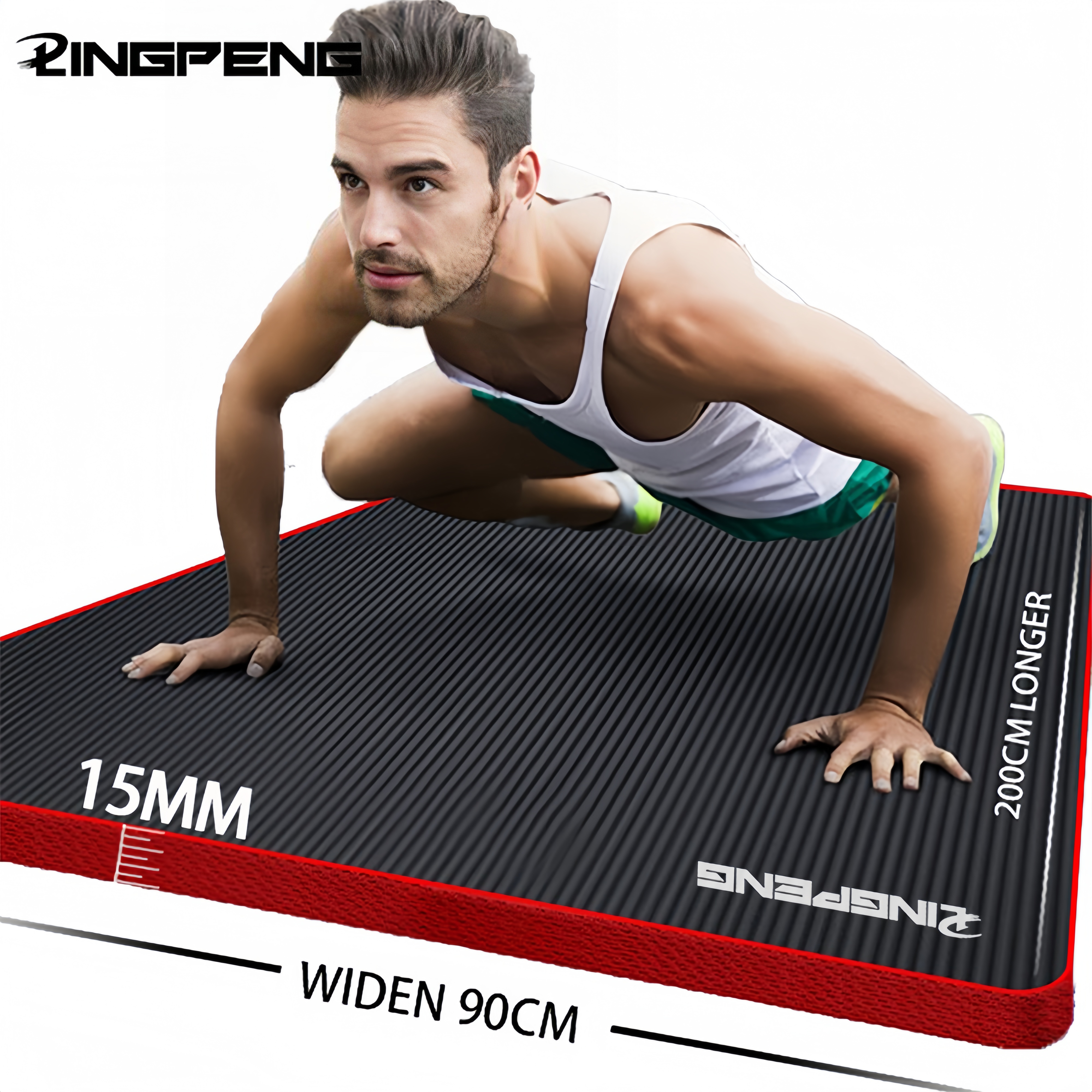 Yoga Mat Anti-skid Sports Fitn - Pilates Yoga Mat Thickness review and price