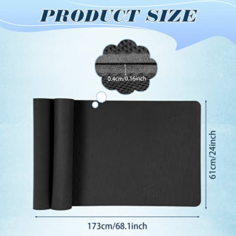 10 Pack 68'' x 24'' x 4mm Thic - Pilates Yoga Mat Thickness review and price