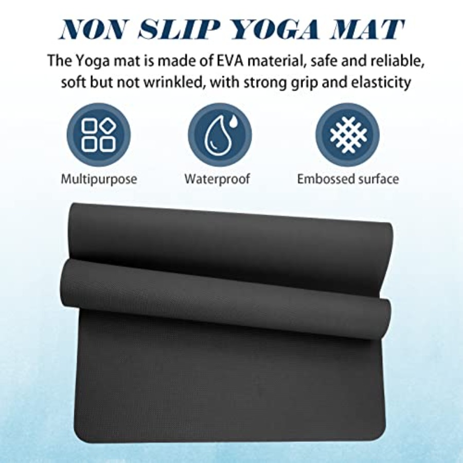 10 Pack 68'' x 24'' x 4mm Thic - Pilates Yoga Mat Thickness review and price