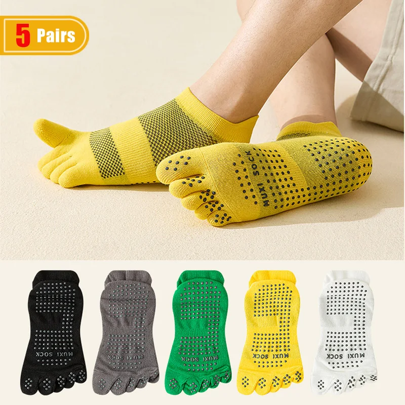 5 Pairs Five Finger Socks Yoga - Pilates Yoga Sport review and price