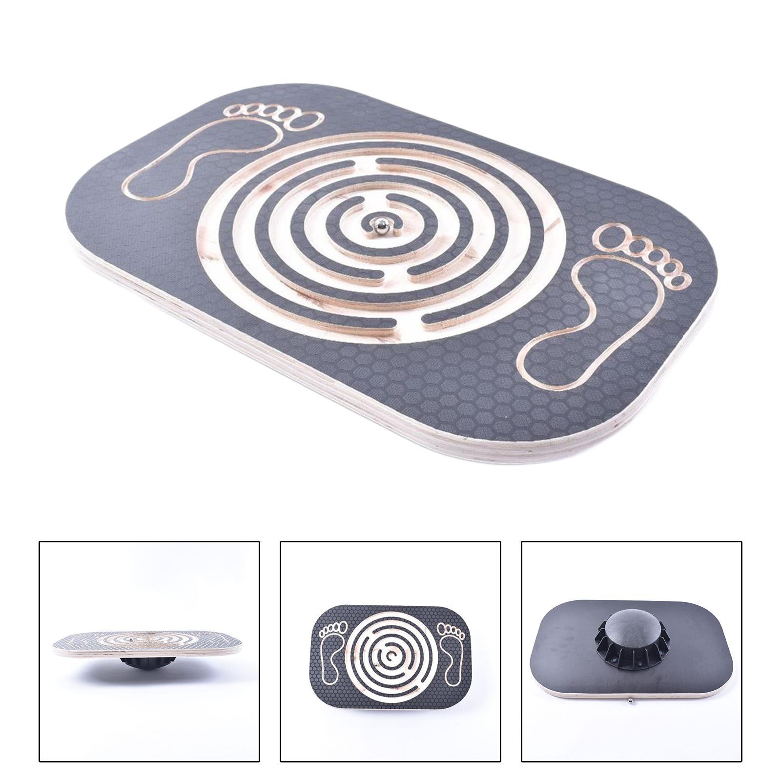 Wood Wobble Balance Board Rock - Balance Board Wobble review and price