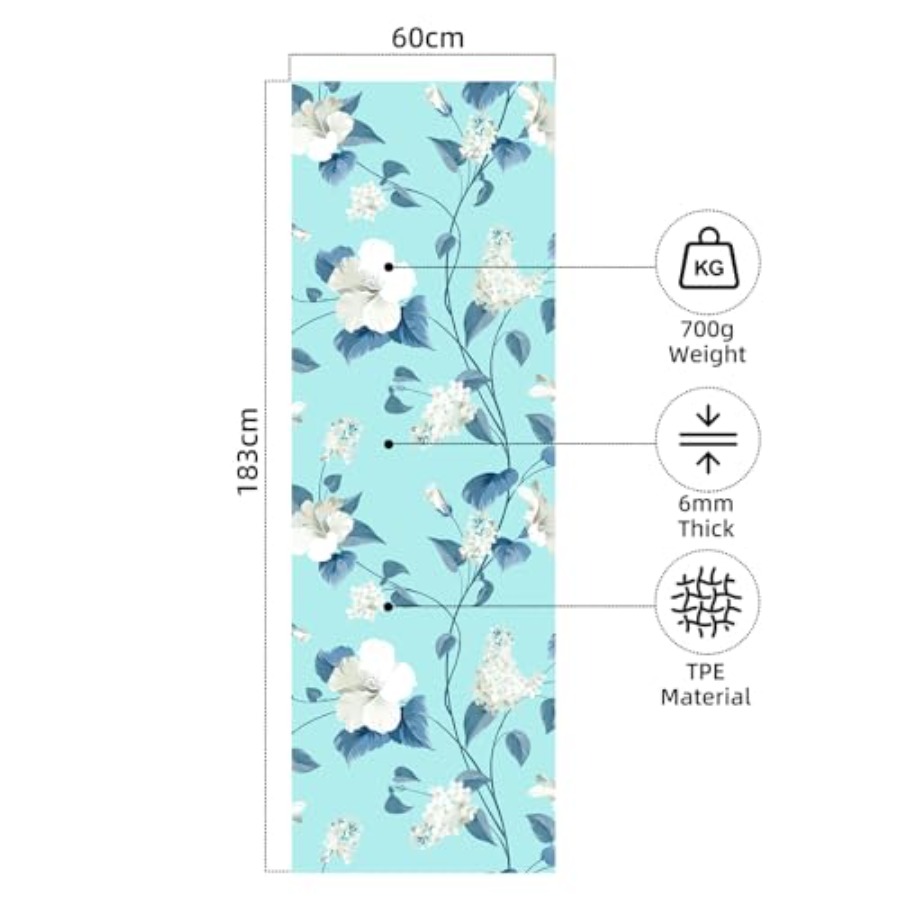 FOLAI Extra Thick Yoga Mat 6mm - Pilates Yoga Hiit review and price
