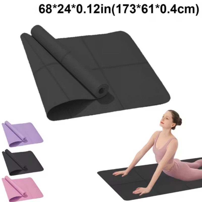 Yoga Mat Anti-skid Sports Fitn - Pilates Yoga Mat Thickness review and price
