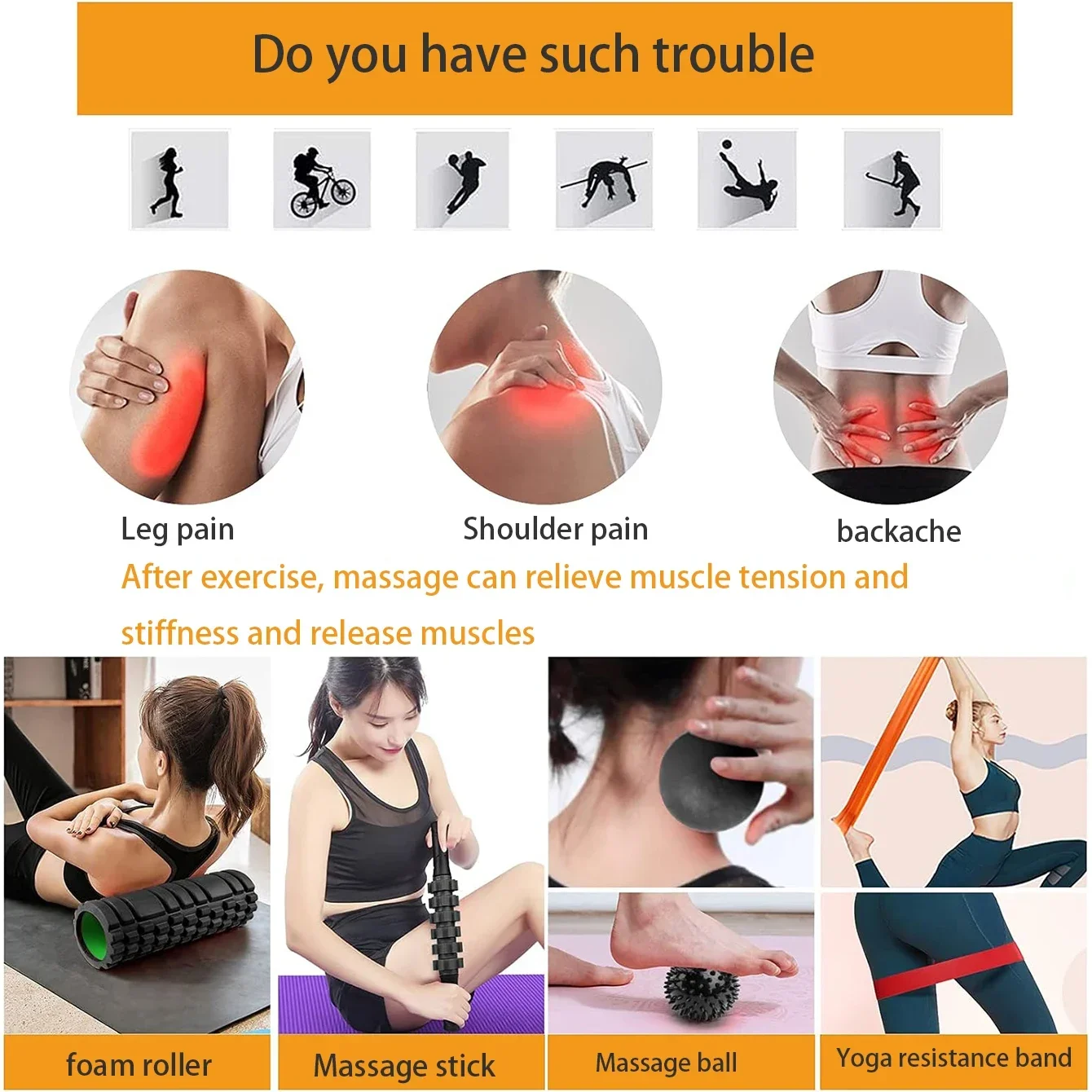 6 in 1 Yoga Training Tools, Fo - Pilates Toning Ball review and price