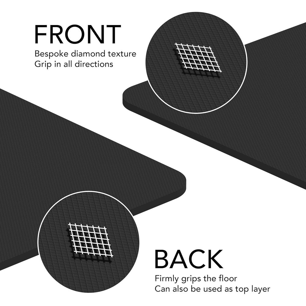 Thick 10mm Exercise Mat 72x32  - Pilates Yoga Hiit review and price