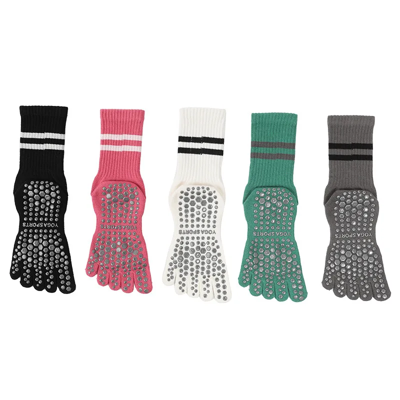 2 pairs of yoga socks, medium  - Pilates Yoga Sport review and price
