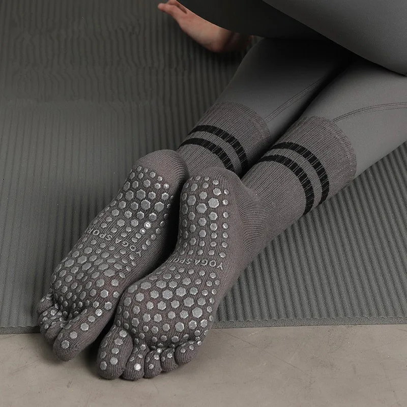 2 pairs of yoga socks, medium  - Pilates Yoga Sport review and price
