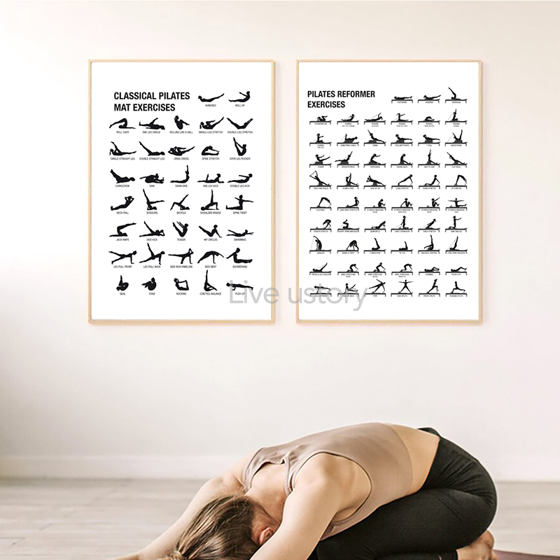 Frameless Pilates Workout Char - Yoga Pilates Yoga review and price