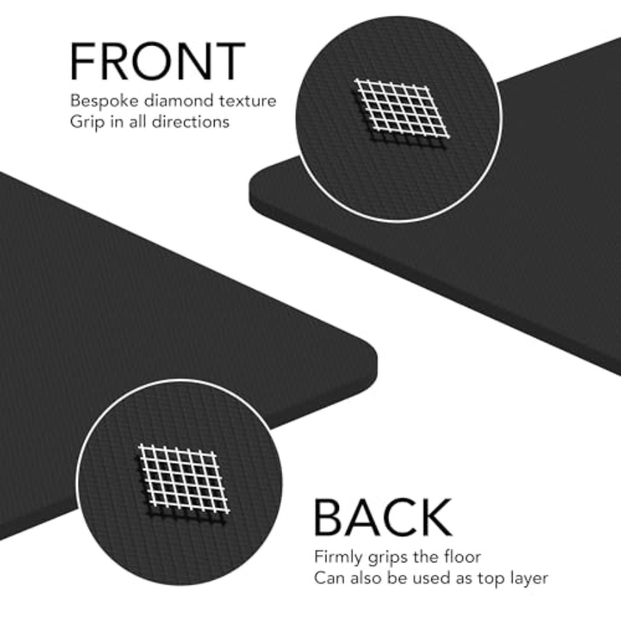 Large Exercise Mat Extra Thick - Pilates Yoga Hiit review and price