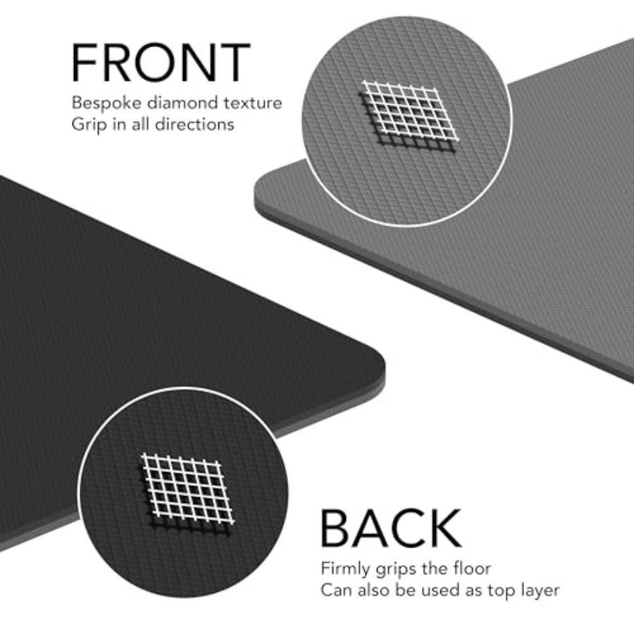 Large Exercise Mat Extra Thick - Pilates Yoga Hiit review and price