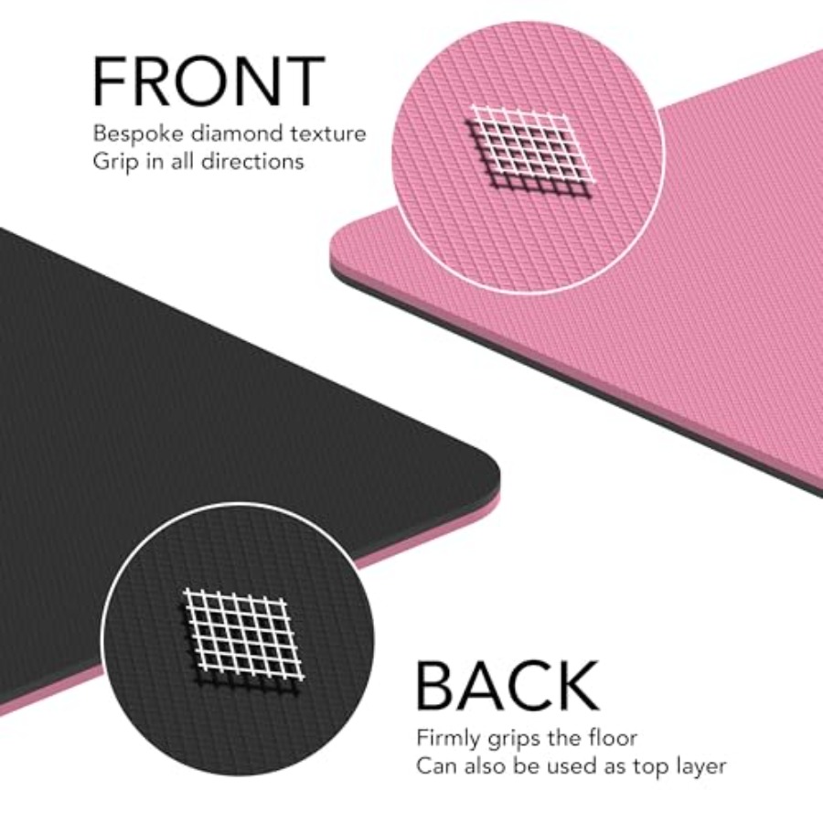 Large Exercise Mat Extra Thick - Pilates Yoga Hiit review and price