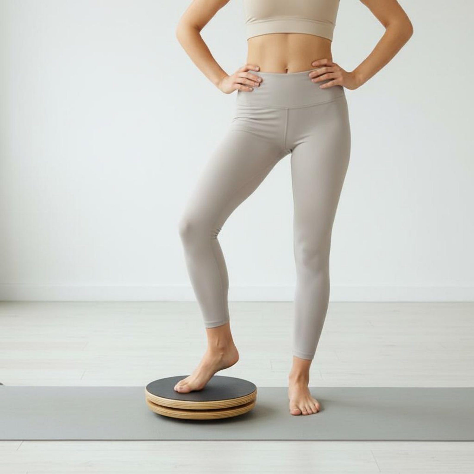 2 Pieces Wooden Pilates Disc S - Pilates & Yoga Knokke review and price