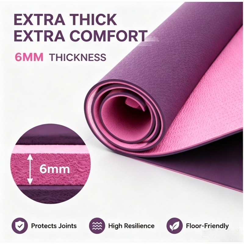 Yoga Mats Anti-slip Sport Fitn - Pilates Yoga Equipment review and price
